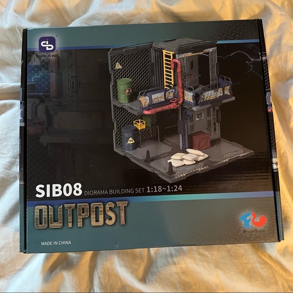 1/24 Diorama Building Set SIB08 OutpostReference: OKL_015987_N